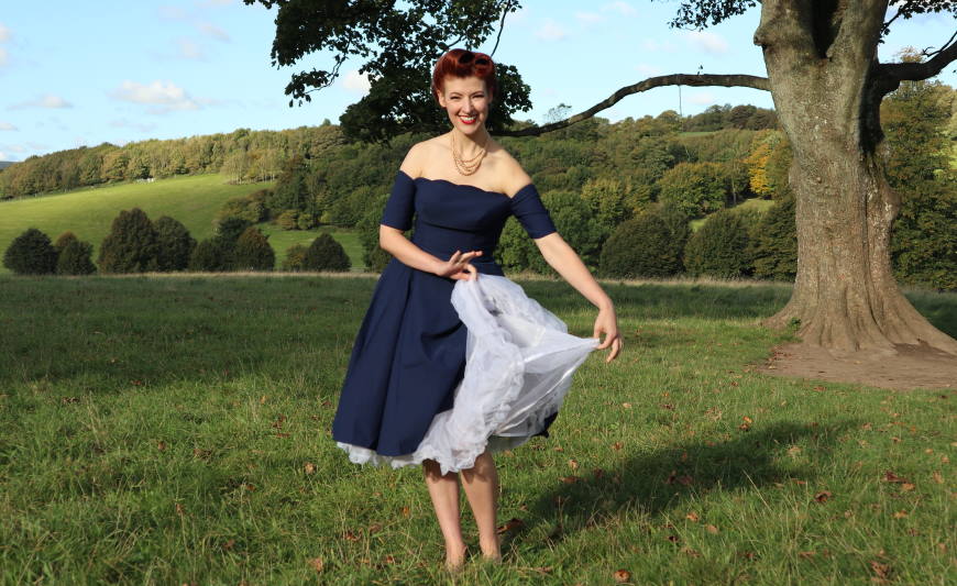 What do you wear under a wedding dress to make it poofy discount